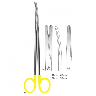 Scissors with Tungsten Carbide Inserts